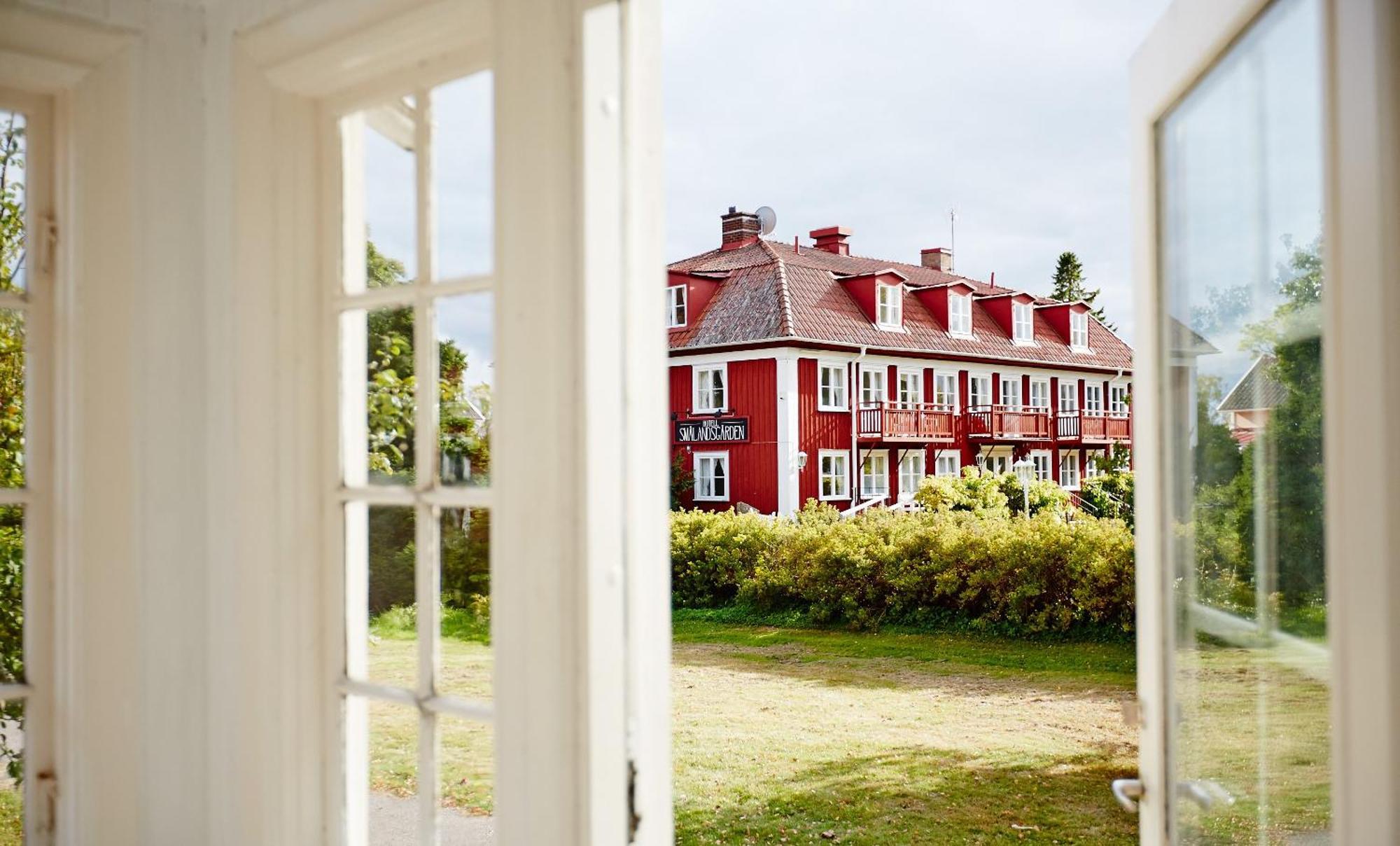Smålandsgården Hotell Gränna Eksteriør bilde